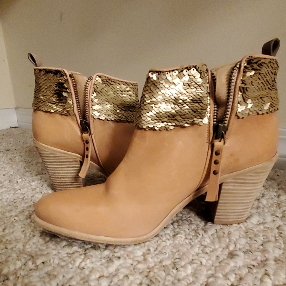 Anthropologie booties